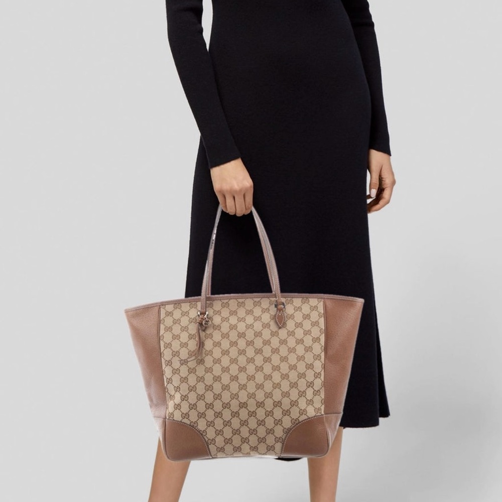 Gucci GG Canvas Bree Medium bag